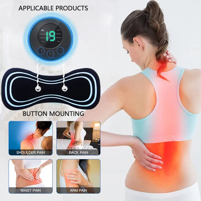 Mini Massageador Cervical Elétrico