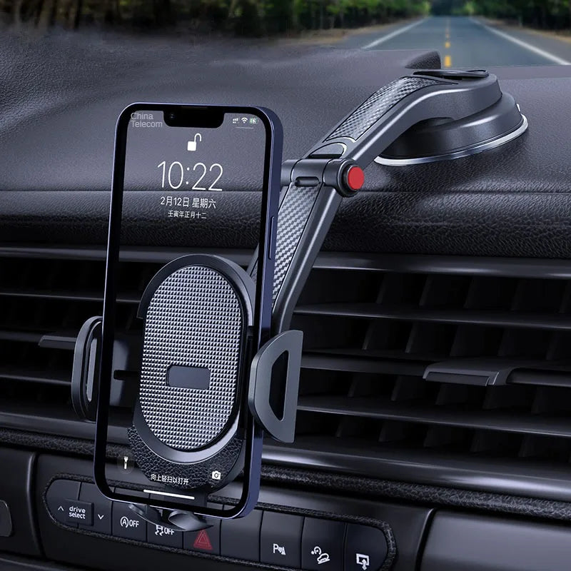 2024 Novo Suporte Universal para Telefone de Carro com Ventosa 360°