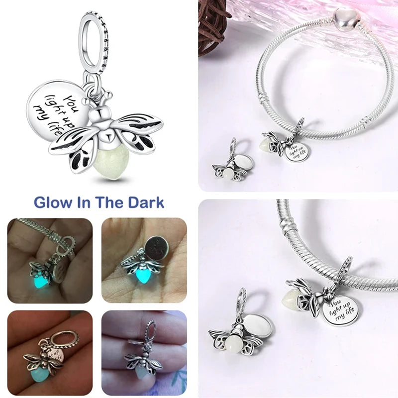 Pingente de Prata Original para Pulseira Pandora