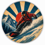 Powder Run, Ag 999 — widok z przodu