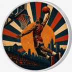 Above the Rim, Ag 999 — srebrny rant monety