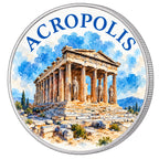 Akropol, Ag 999 — srebrny rant monety