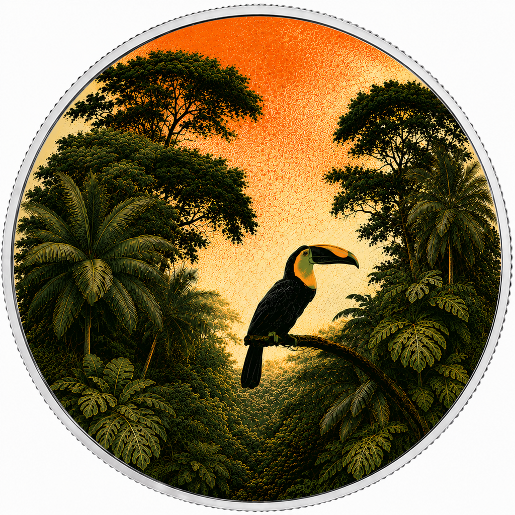 Amazon Rainforest, Ag 999 — widok z przodu