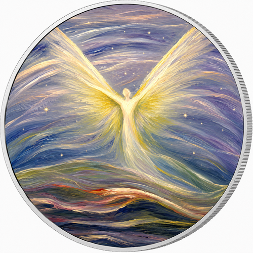 Angel of Hope, Ag 999 — srebrny rant monety