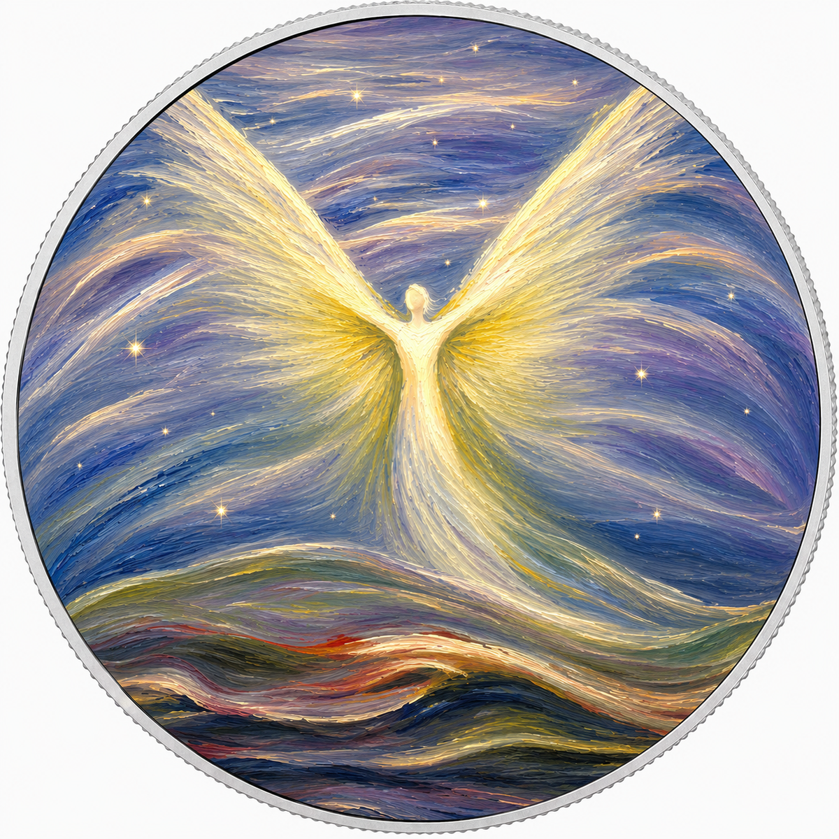 Angel of Hope, Ag 999 — widok z przodu
