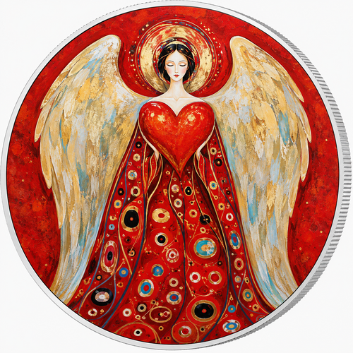 Angel of Love, Ag 999 — srebrny rant monety