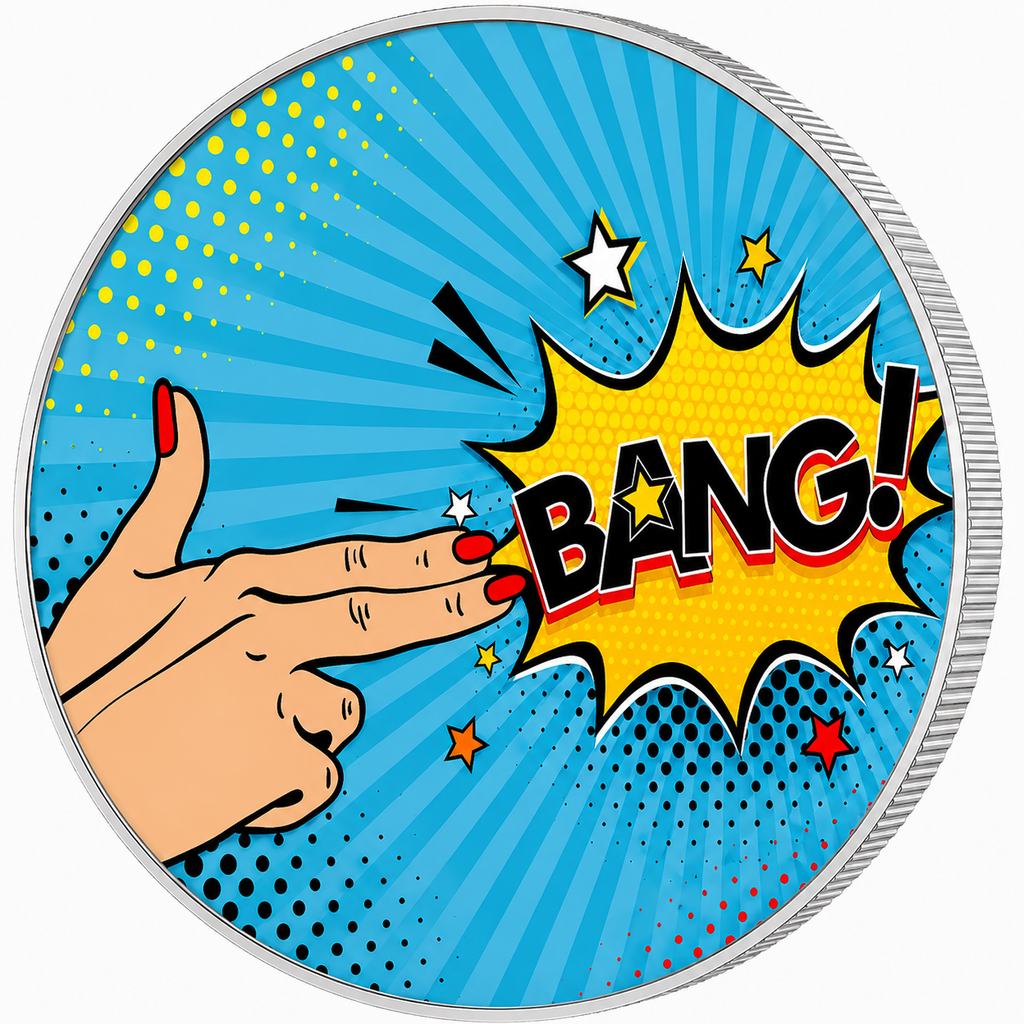 Bang!, Ag 999 — srebrny rant monety