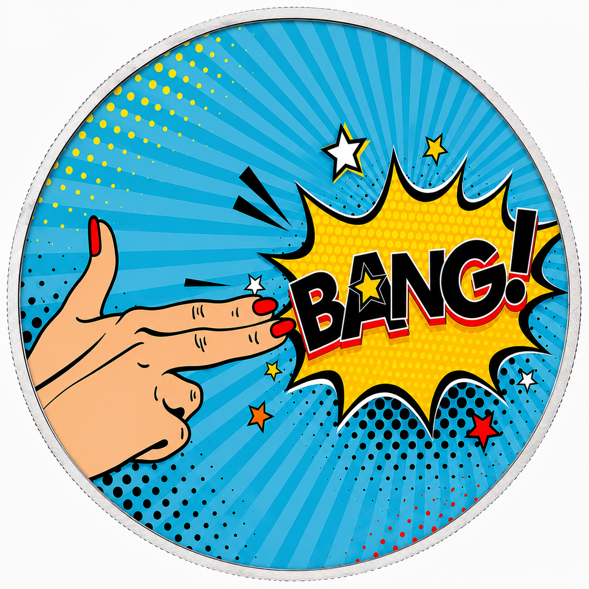 Bang!, Ag 999 — widok z przodu
