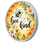 Bee Kind, Ag 999 — srebrny rant monety