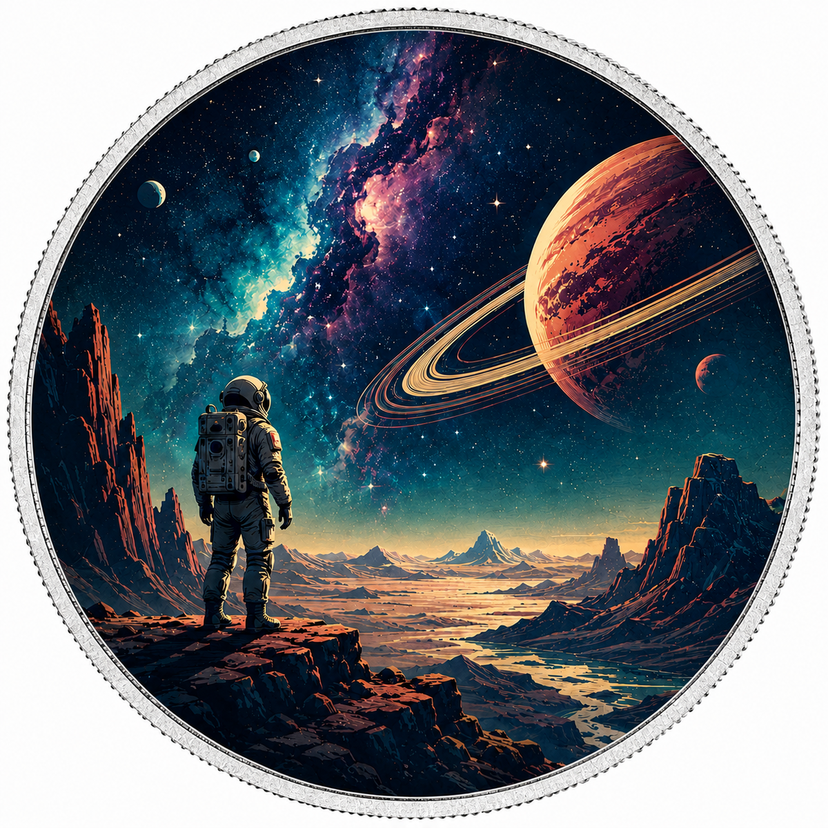 Beyond the Horizon, Ag 999 — widok z przodu
