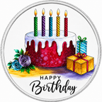 Birthday Cake, Ag 999 — widok z przodu