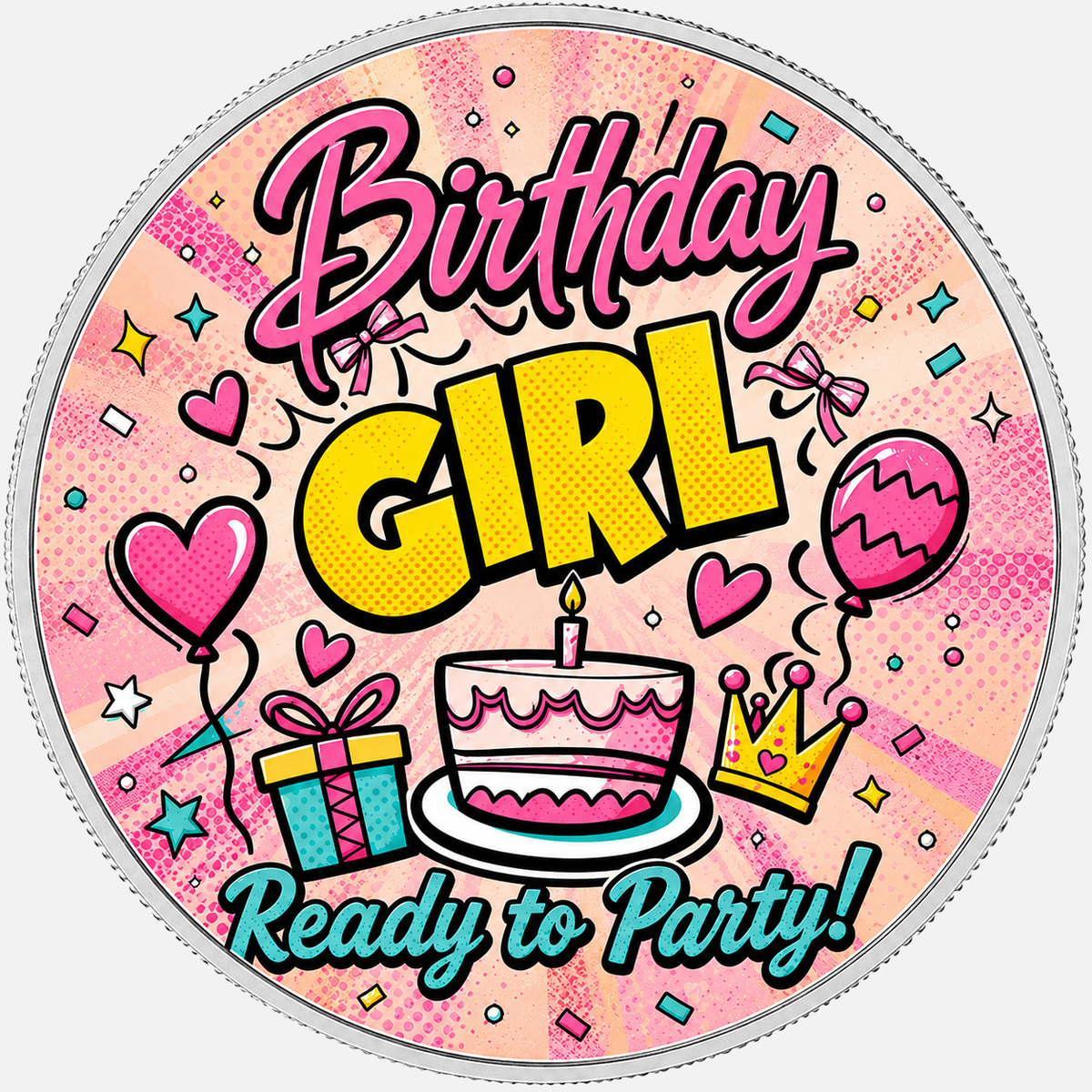 Birthday Girl, Ag 999 — widok z przodu