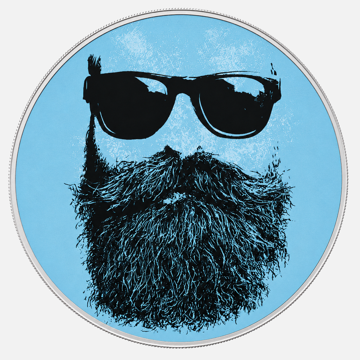 Bold & Bearded, Ag 999 — widok z przodu