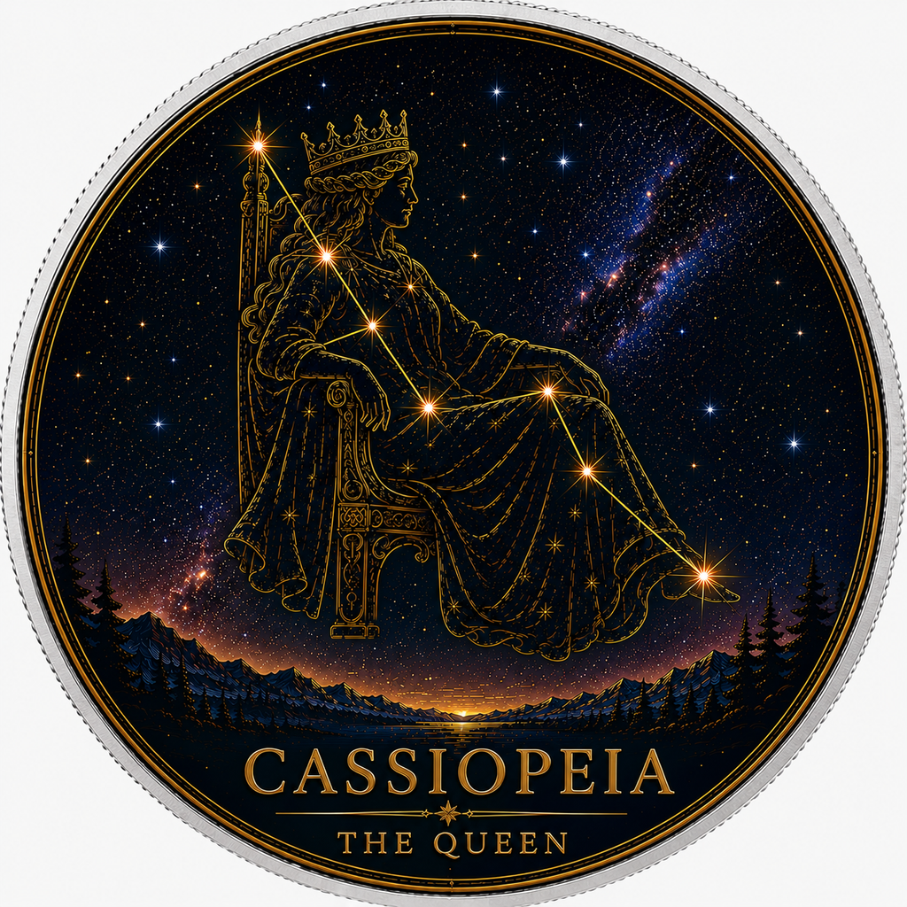Cassiopeia, Ag 999 — widok z przodu