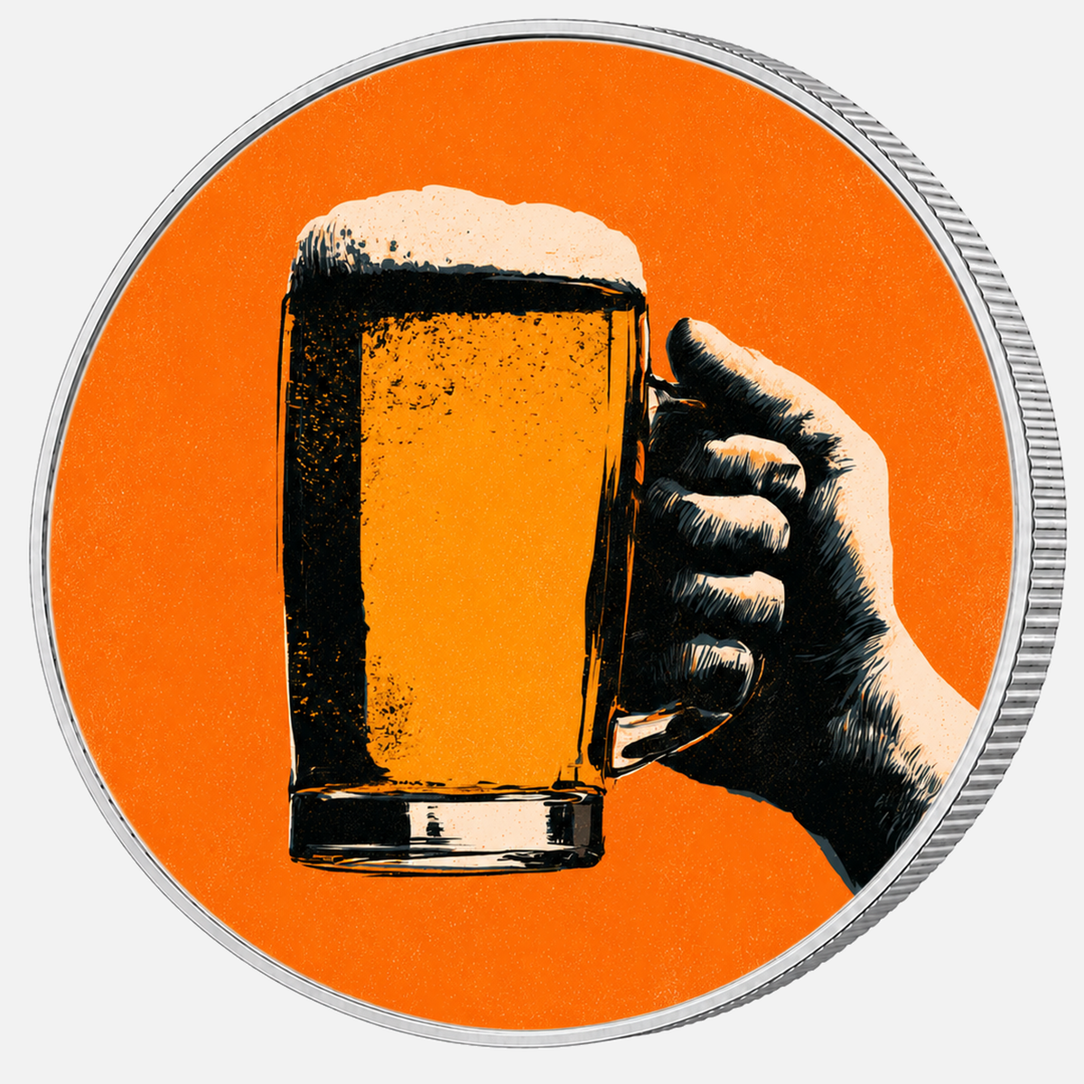 Cheers to You, Ag 999 — srebrny rant monety