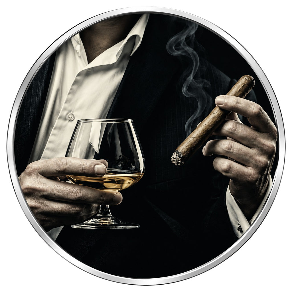 Cygaro i Whisky, Ag 999 — widok z przodu