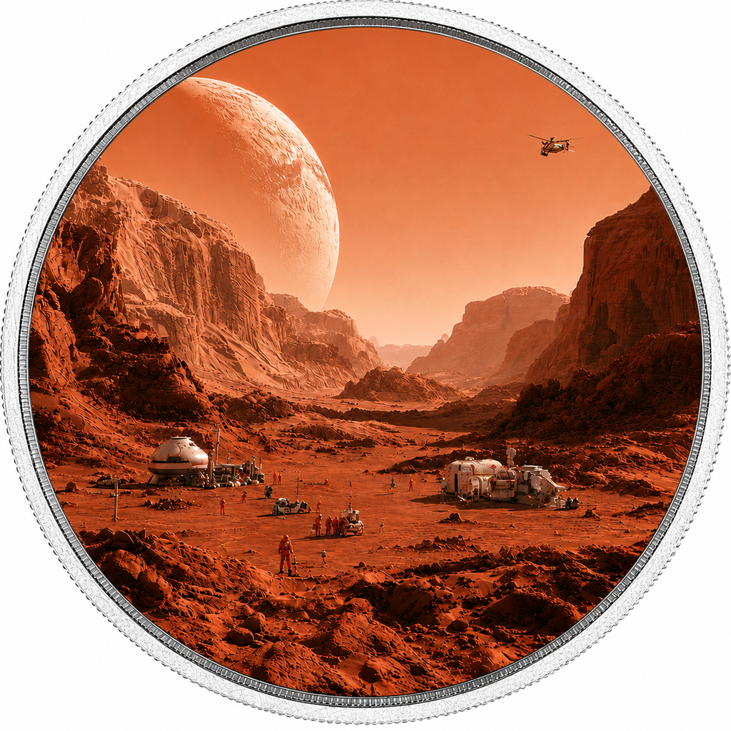 Colonization of Mars, Ag 999 — widok z przodu