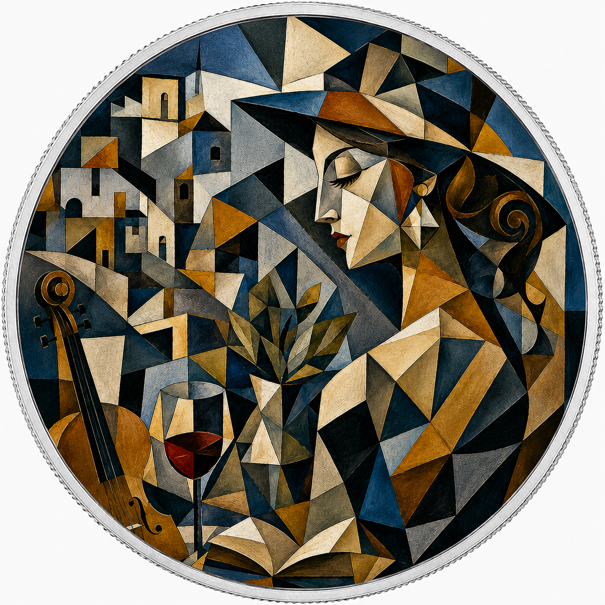 Cubist Vision, Ag 999 — widok z przodu