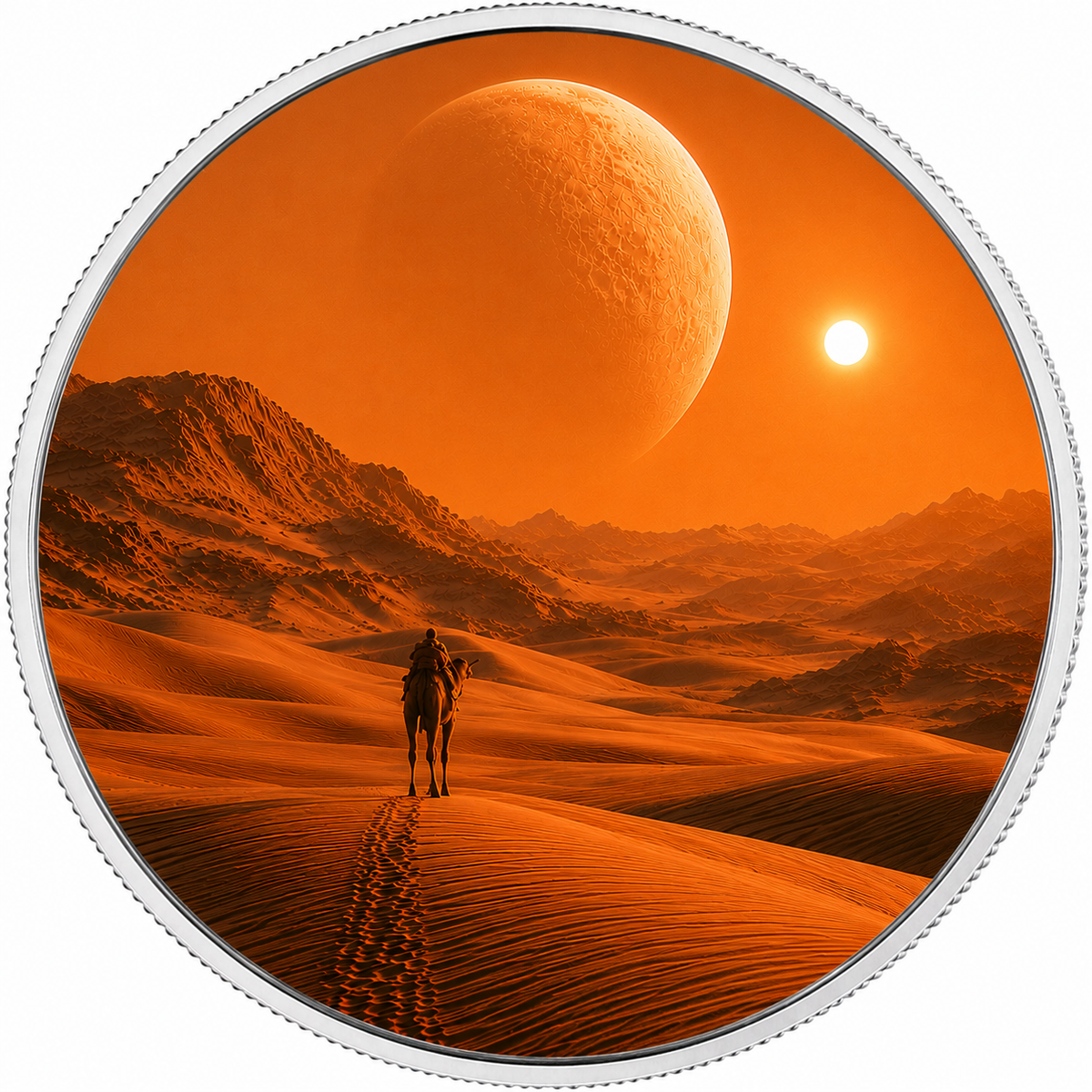 Desert Journey, Ag 999 — widok z przodu
