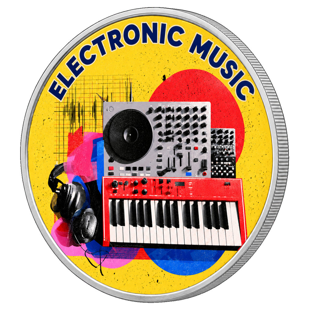 Electronic Music, Ag 999 — srebrny rant monety