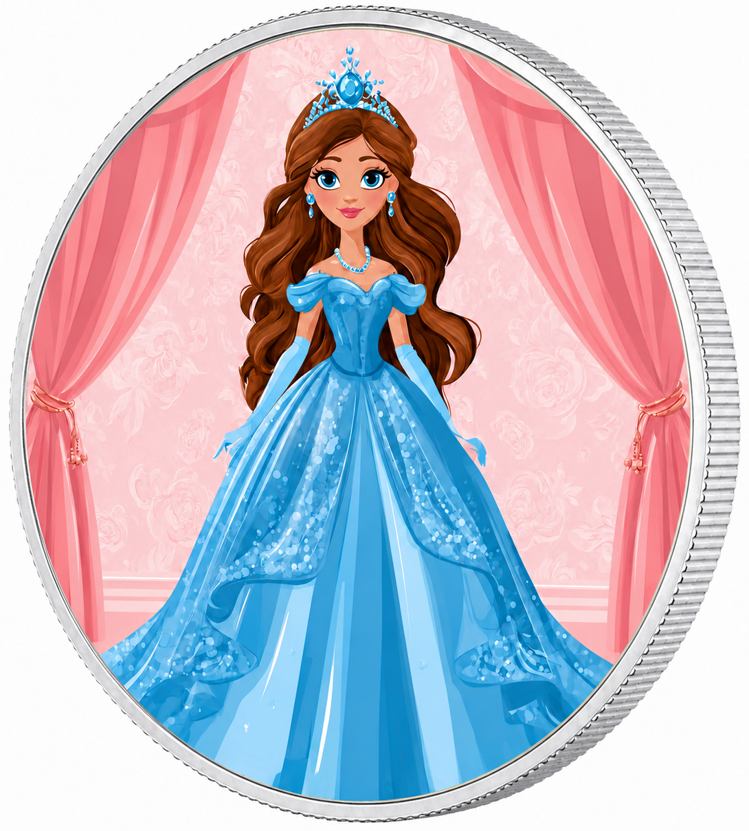 Enchanted Princess, Ag 999 — srebrny rant monety