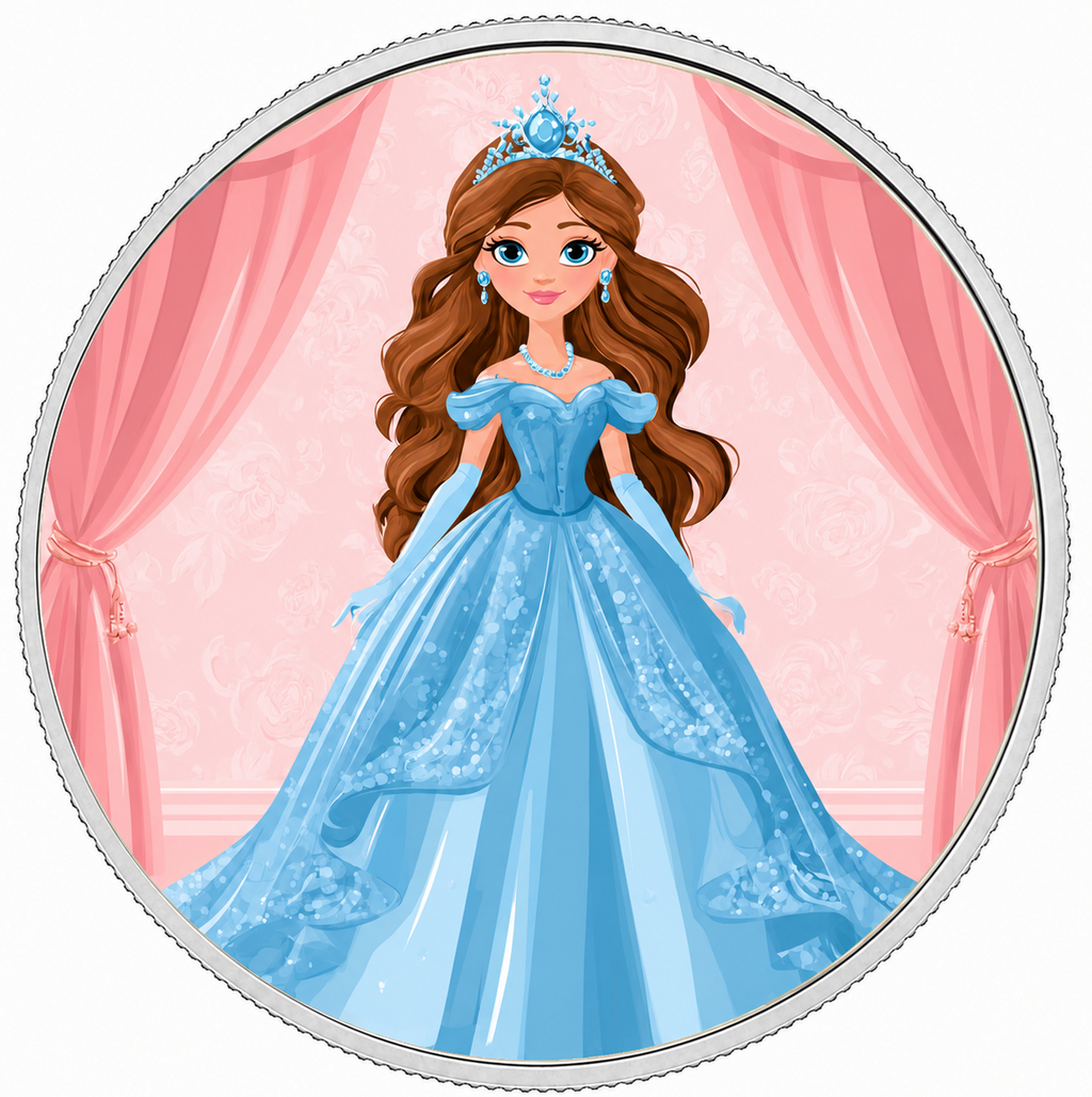 Enchanted Princess, Ag 999 — widok z przodu