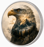 Eternal Eagle, Ag 999 — srebrny rant monety