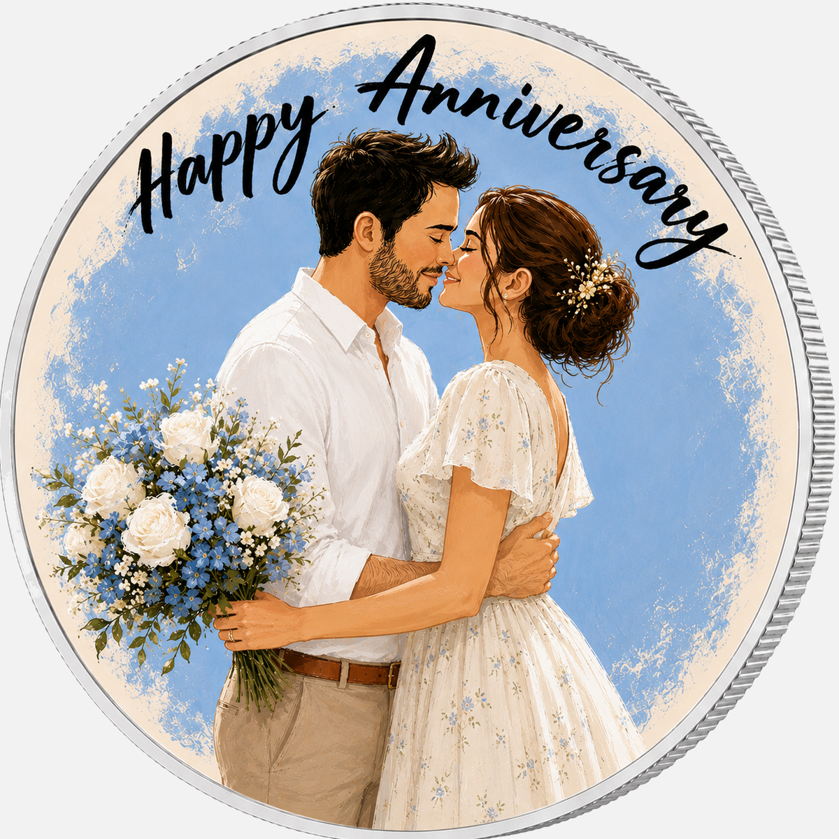Everlasting Love, Ag 999 — srebrny rant monety
