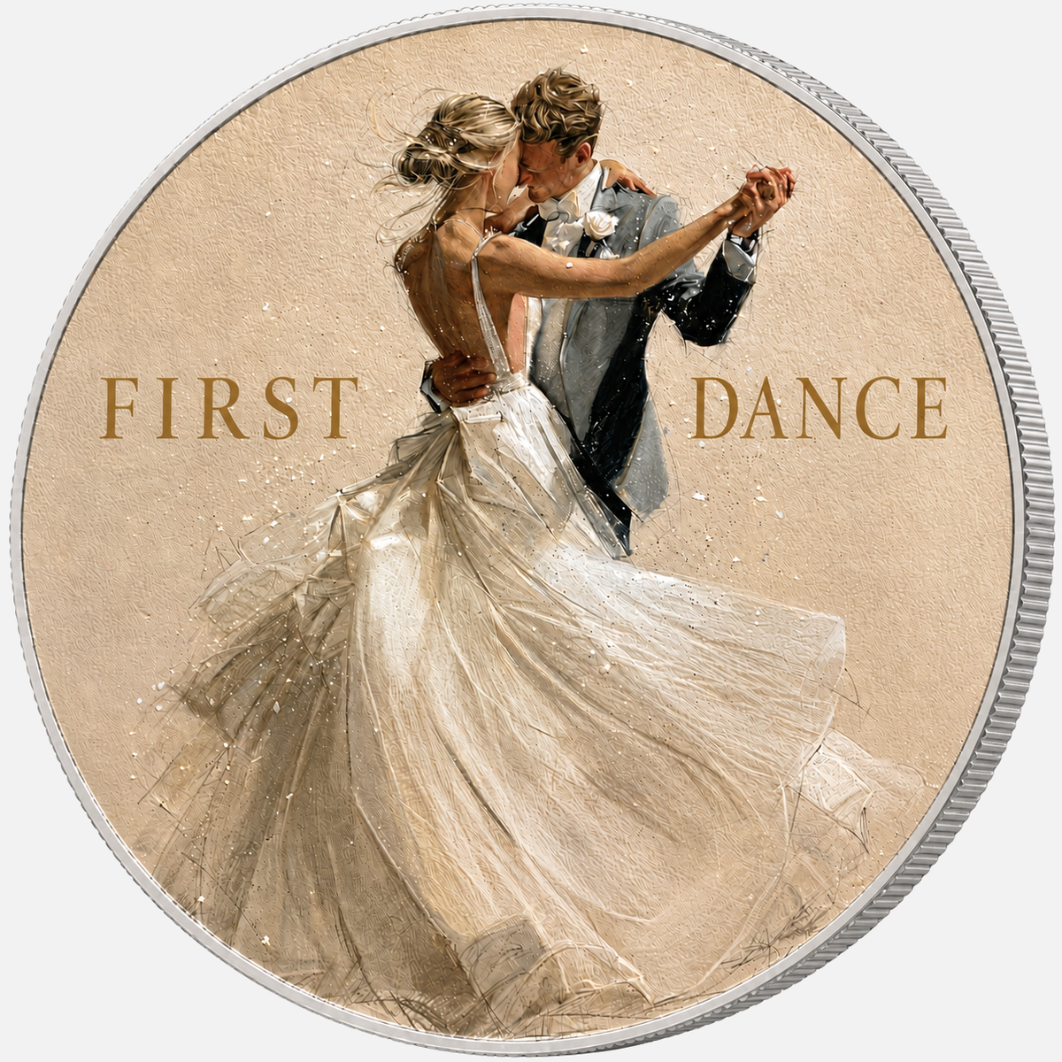 First Dance, Ag 999 — srebrny rant monety
