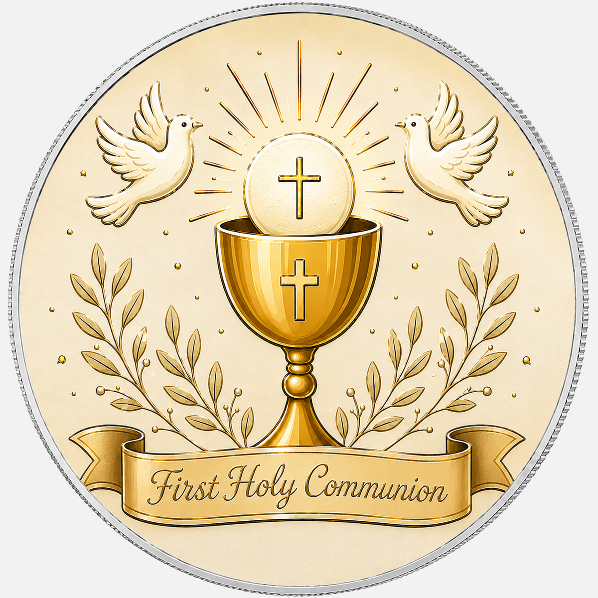 First Holy Communion, Ag 999 — widok z przodu