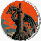 Guardian of the Tower, Ag 999 — srebrny rant monety