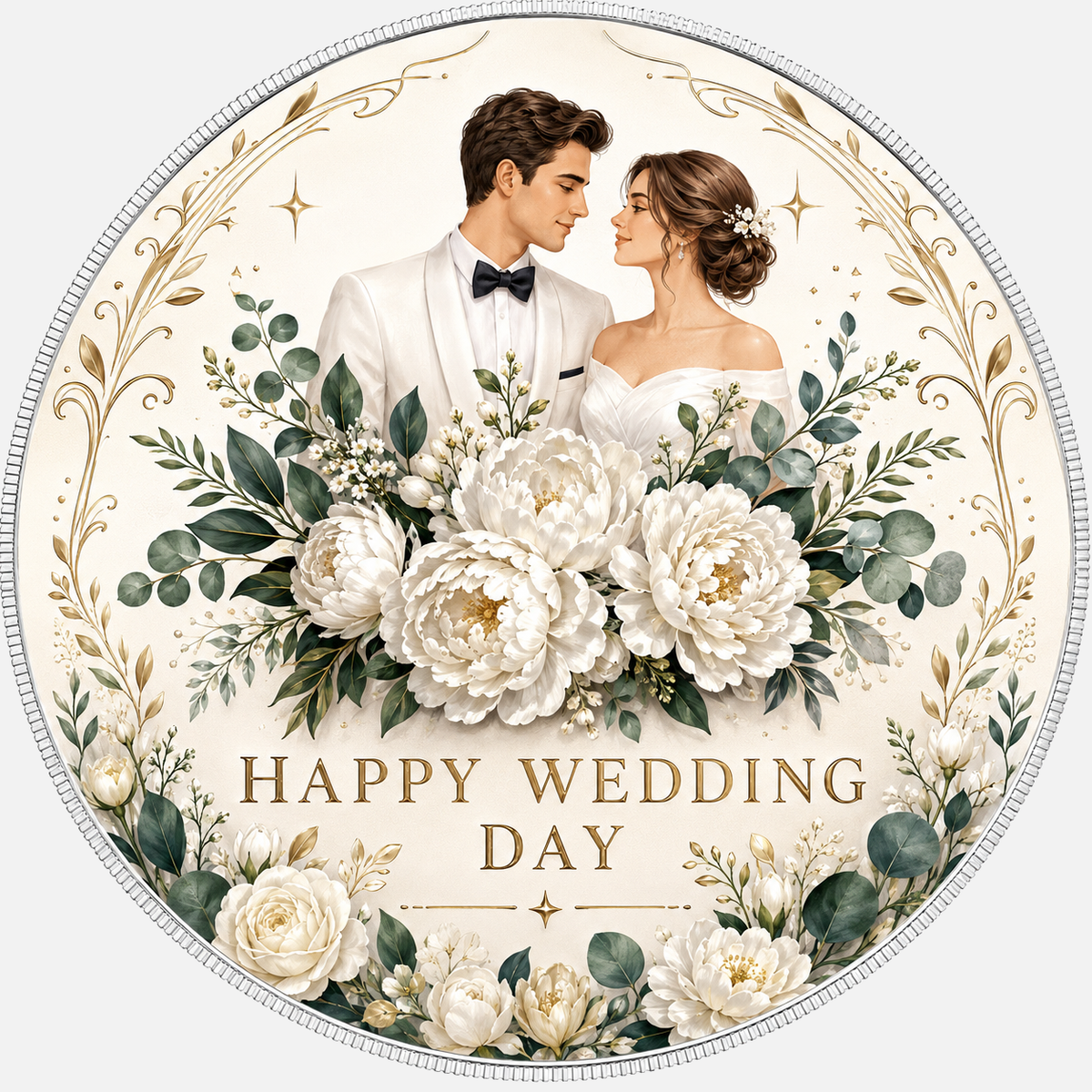 Happy Wedding Day, Ag 999 — widok z przodu