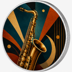 Jazz Brass, Ag 999 — srebrny rant monety