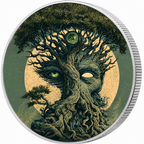 Keeper of the Ancient Tree, Ag 999 — srebrny rant monety