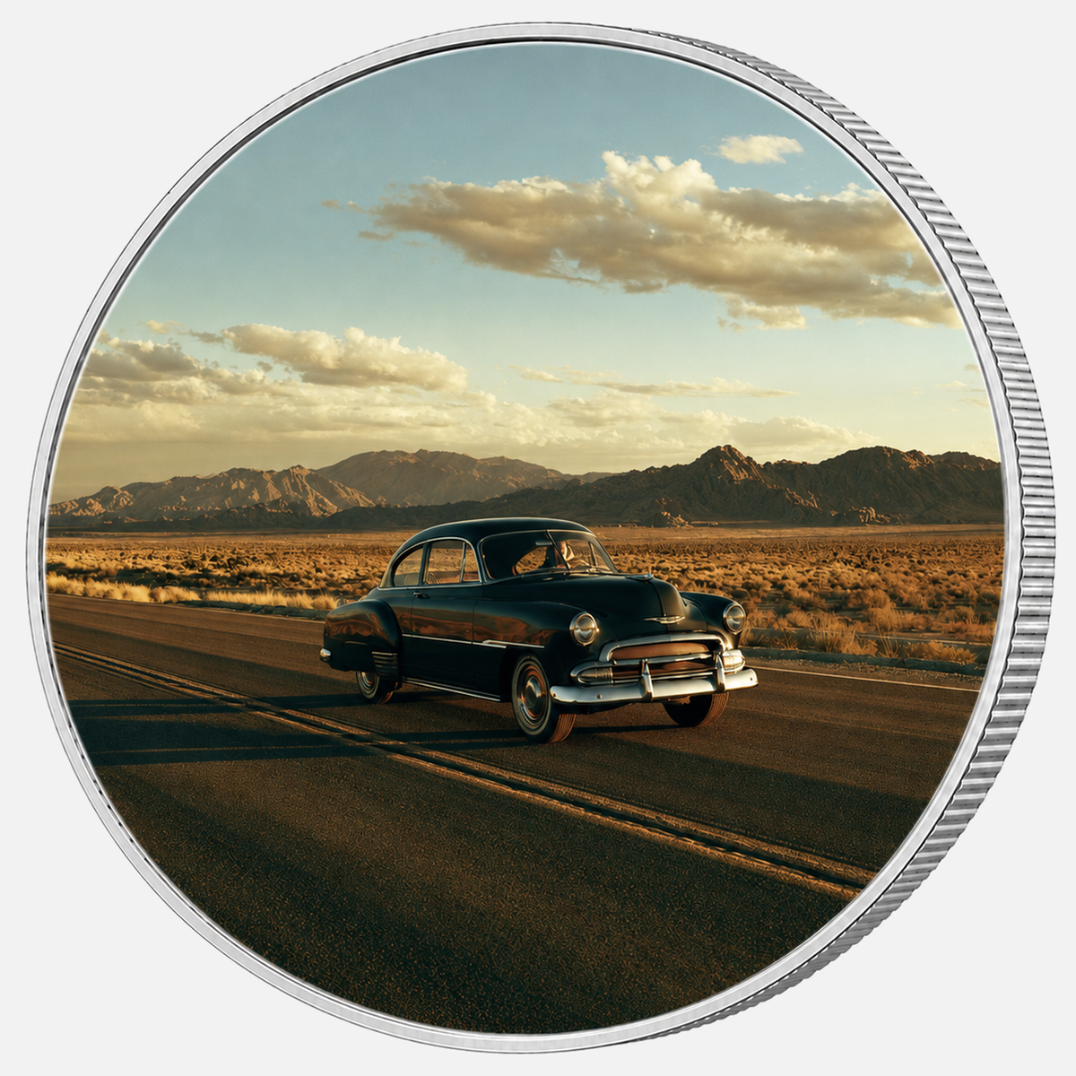 King of the Road, Ag 999 — srebrny rant monety