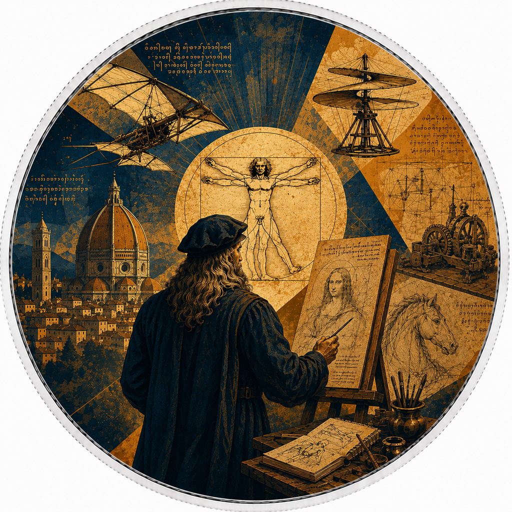 Leonardo's Vision, Ag 999 — widok z przodu