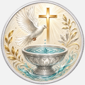 The Light of Baptism, Ag 999 — widok z przodu