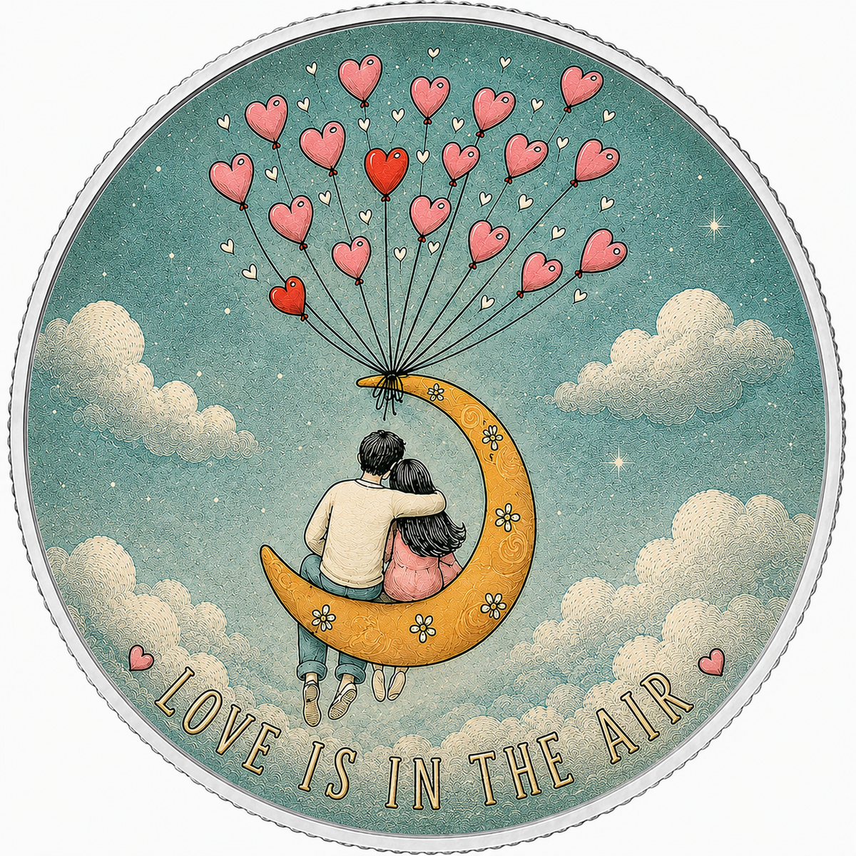 Love is in the air, Ag 999 — widok z przodu