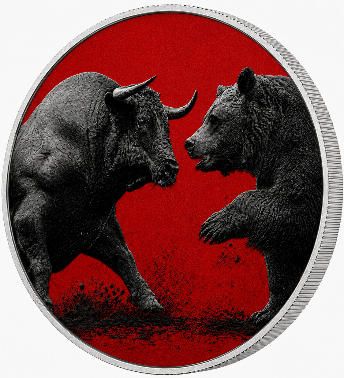 Market Rivals, Ag 999 — srebrny rant monety