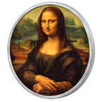 Mona Lisa, Ag 999 — srebrny rant monety
