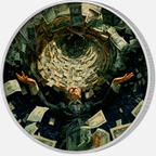 Money Vortex, Ag 999 — srebrny rant monety