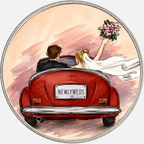Newlyweds, Ag 999 — widok z przodu