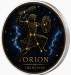 Orion, Ag 999 — srebrny rant monety