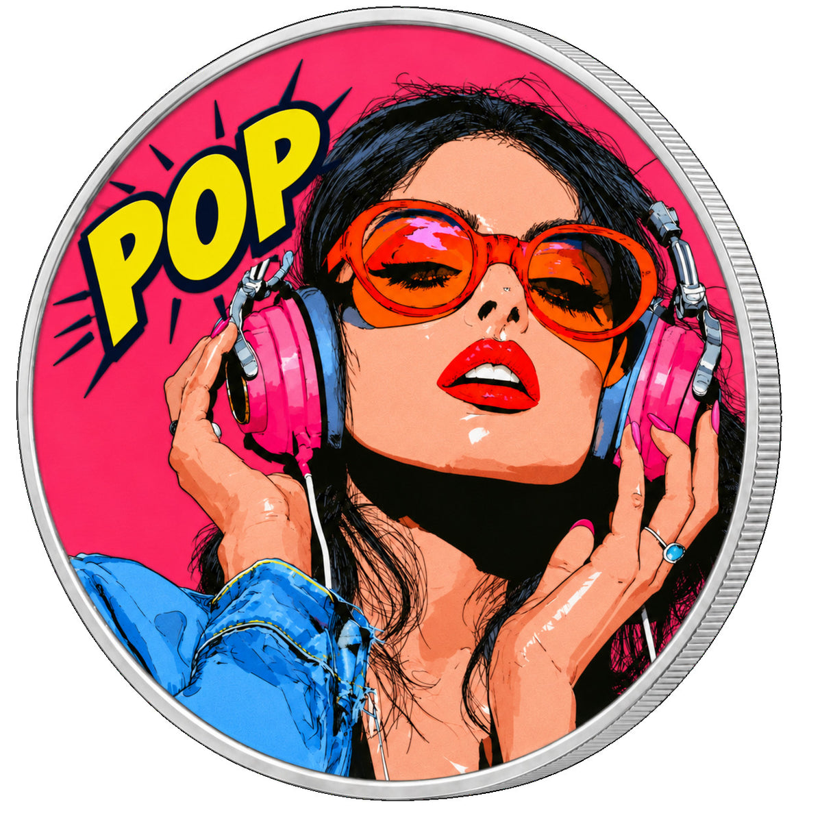 Pop, Ag 999 — srebrny rant monety