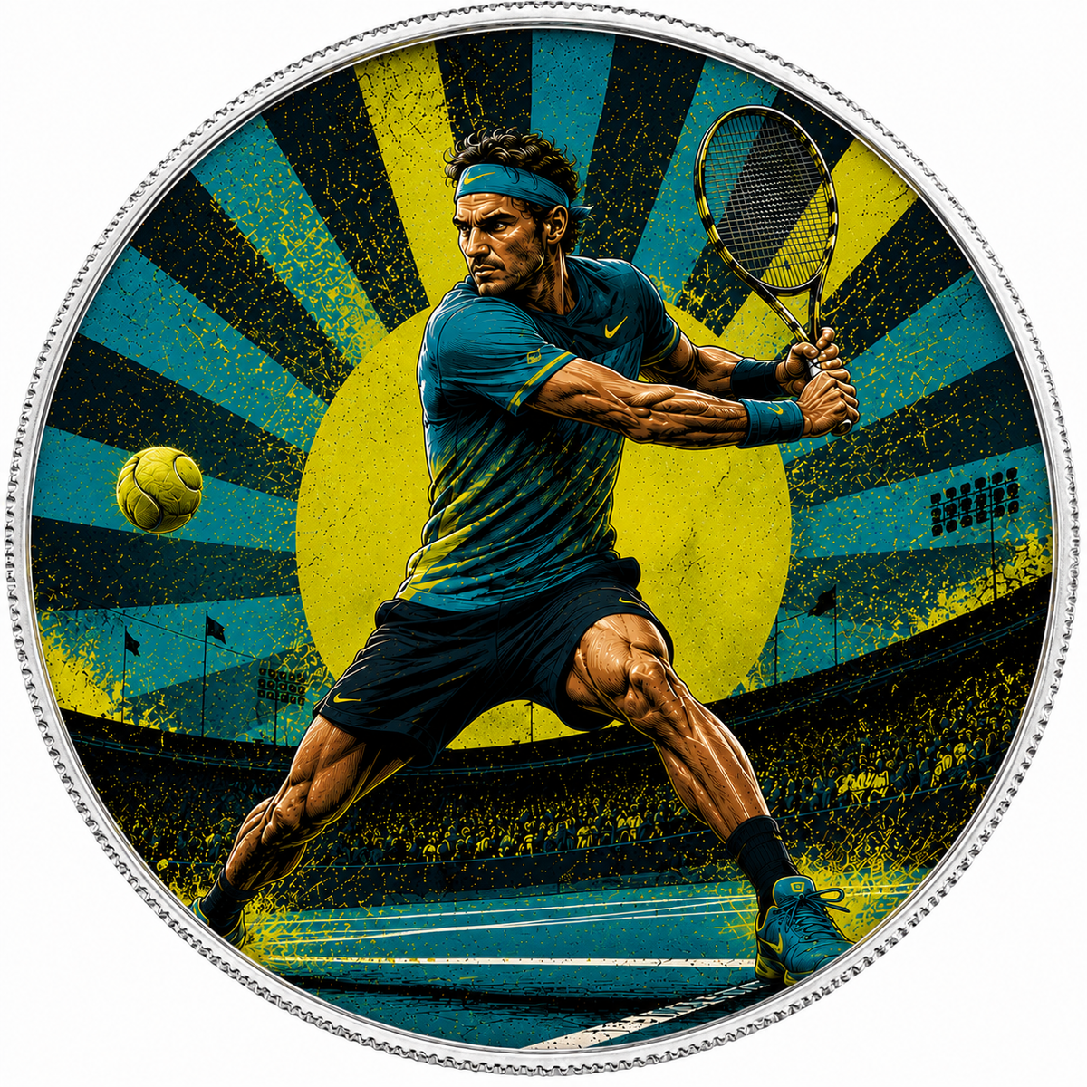 Power of Tennis, Ag 999 — widok z przodu