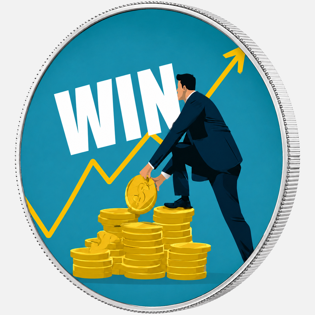 Rise to Win, Ag 999 — srebrny rant monety