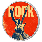 Rock, Ag 999 — srebrny rant monety