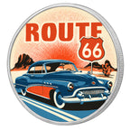 Route 66, Ag 999 — srebrny rant monety