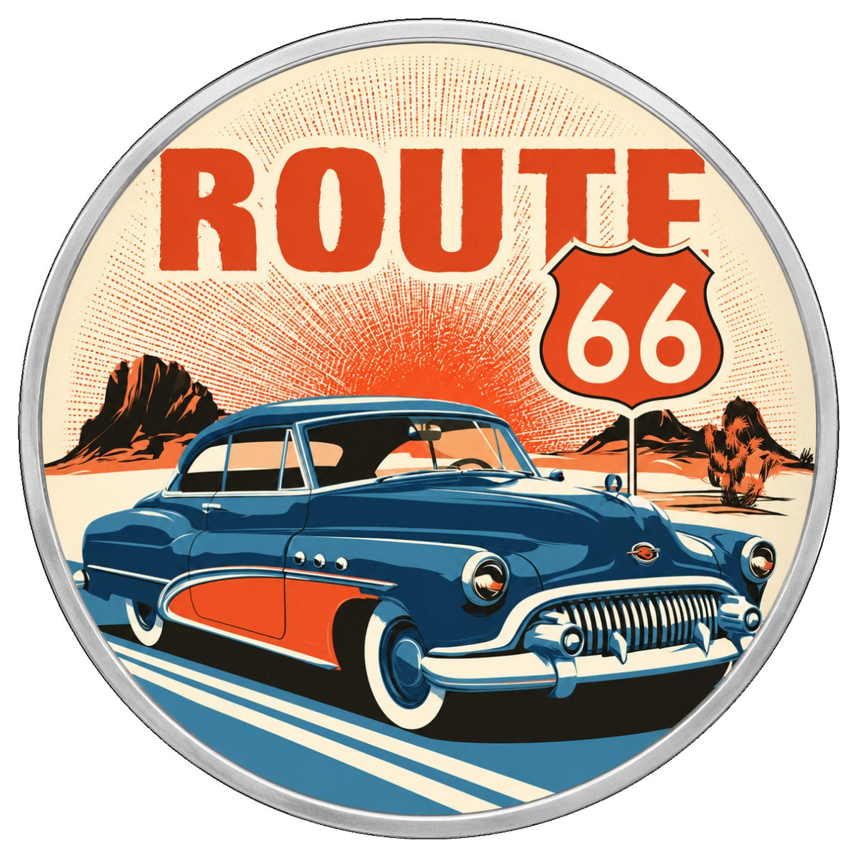 Route 66, Ag 999 — widok z przodu