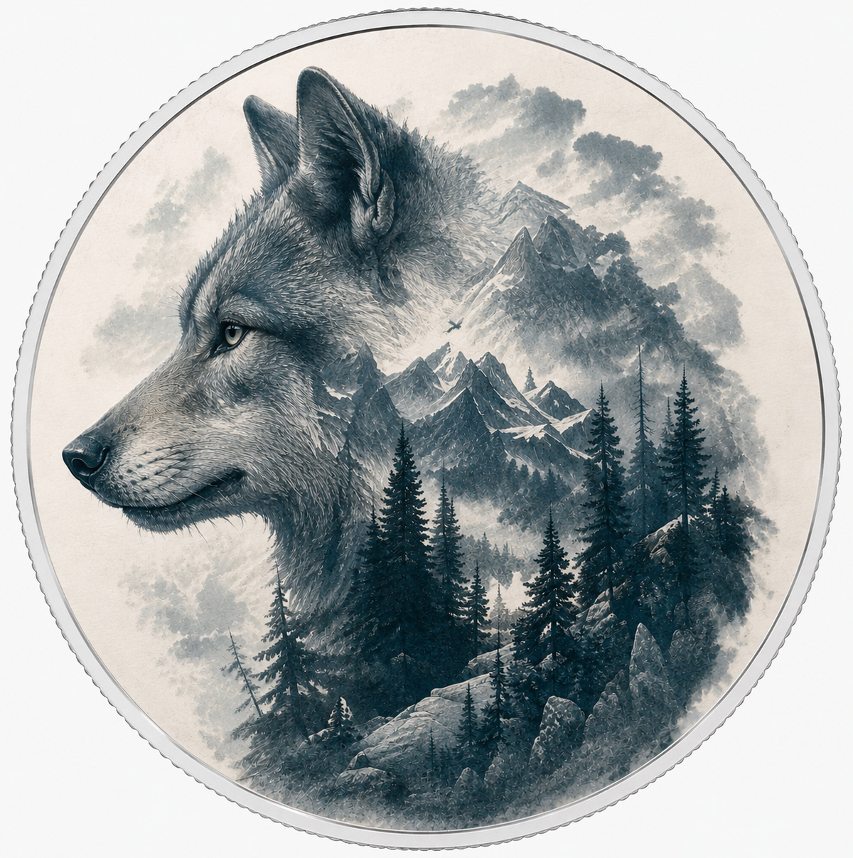Spirit of the Wolf, Ag 999 — widok z przodu